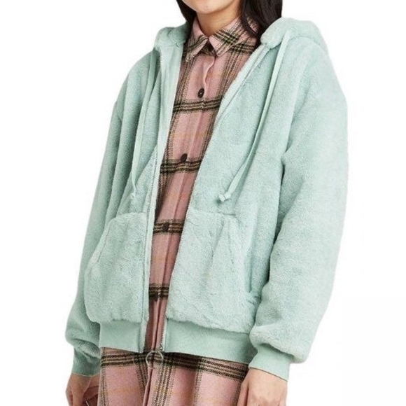 Light Blue Wild Fable zip up, size XS/S - Picture 2 of 6